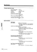 Preview for 64 page of Sony SVO-5800 Operating Instructions Manual