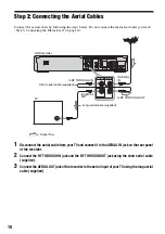 Предварительный просмотр 10 страницы Sony SVR-HD700 Operating Instructions Manual