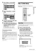 Предварительный просмотр 17 страницы Sony SVR-HD700 Operating Instructions Manual