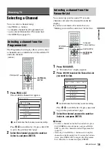 Предварительный просмотр 19 страницы Sony SVR-HD700 Operating Instructions Manual