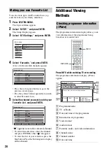 Предварительный просмотр 20 страницы Sony SVR-HD700 Operating Instructions Manual