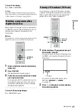 Предварительный просмотр 21 страницы Sony SVR-HD700 Operating Instructions Manual