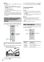 Предварительный просмотр 22 страницы Sony SVR-HD700 Operating Instructions Manual