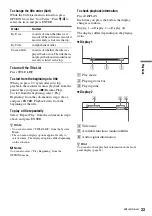 Предварительный просмотр 33 страницы Sony SVR-HD700 Operating Instructions Manual