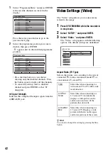 Предварительный просмотр 42 страницы Sony SVR-HD700 Operating Instructions Manual