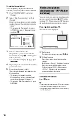 Preview for 16 page of Sony SVR-HDT1000 Operating Instructions Manual