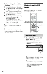 Preview for 26 page of Sony SVR-HDT1000 Operating Instructions Manual