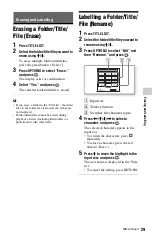 Preview for 29 page of Sony SVR-HDT1000 Operating Instructions Manual