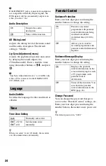 Preview for 34 page of Sony SVR-HDT1000 Operating Instructions Manual