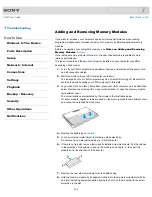 Preview for 208 page of Sony SVS13122CXB VAIO User Manual