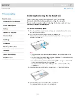 Preview for 182 page of Sony SVS1313AGXB VAIO User Manual