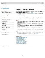 Preview for 191 page of Sony SVS1313AGXB VAIO User Manual