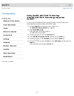 Preview for 279 page of Sony SVS1313AGXB VAIO User Manual