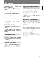 Preview for 30 page of Sony SVT-124 Operating Instructions Manual