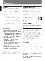 Preview for 4 page of Sony SVT-124P Operating Instructions Manual