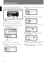 Preview for 10 page of Sony SVT-124P Operating Instructions Manual