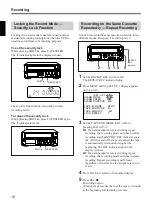 Preview for 16 page of Sony SVT-124P Operating Instructions Manual