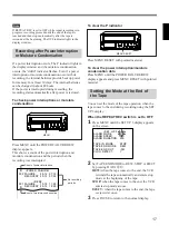 Preview for 17 page of Sony SVT-124P Operating Instructions Manual