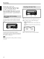 Preview for 18 page of Sony SVT-124P Operating Instructions Manual