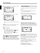 Preview for 20 page of Sony SVT-124P Operating Instructions Manual