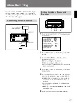 Preview for 23 page of Sony SVT-124P Operating Instructions Manual