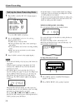 Preview for 24 page of Sony SVT-124P Operating Instructions Manual