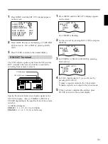 Preview for 31 page of Sony SVT-124P Operating Instructions Manual