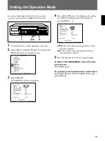 Предварительный просмотр 19 страницы Sony SVT-168E Operating Instructions Manual