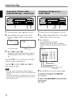 Предварительный просмотр 36 страницы Sony SVT-168E Operating Instructions Manual