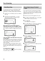 Предварительный просмотр 30 страницы Sony SVT-40E Operating Instructions Manual