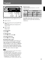 Предварительный просмотр 39 страницы Sony SVT-40E Operating Instructions Manual