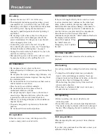 Preview for 4 page of Sony SVT-L400 Operating Instructions Manual