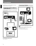 Preview for 8 page of Sony SVT-L400 Operating Instructions Manual