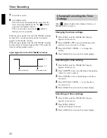 Preview for 26 page of Sony SVT-L400 Operating Instructions Manual