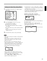 Preview for 29 page of Sony SVT-L400 Operating Instructions Manual