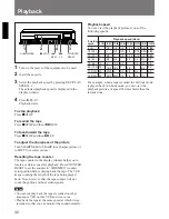 Preview for 32 page of Sony SVT-L400 Operating Instructions Manual