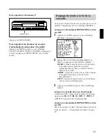 Preview for 61 page of Sony SVT-L400 Operating Instructions Manual