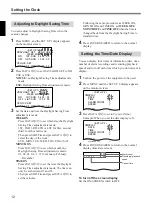 Preview for 12 page of Sony SVT-LC300 Operating Instructions Manual