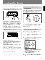 Preview for 15 page of Sony SVT-LC300 Operating Instructions Manual