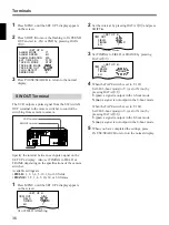 Preview for 36 page of Sony SVT-LC300 Operating Instructions Manual