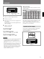 Preview for 71 page of Sony SVT-LC300 Operating Instructions Manual