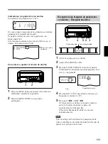 Предварительный просмотр 109 страницы Sony SVT-LC300 Operating Instructions Manual