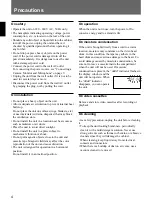 Предварительный просмотр 4 страницы Sony SVT-N72P Operating Instructions Manual