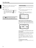 Preview for 22 page of Sony SVT-S3050P Operating Instructions Manual