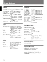 Preview for 36 page of Sony SVT-S3050P Operating Instructions Manual