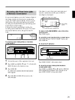 Preview for 25 page of Sony SVT-S480ES Operating Instructions Manual