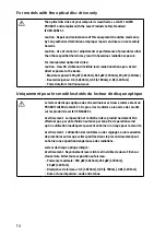 Preview for 10 page of Sony SVT111 Safety Regulations