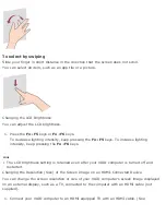 Preview for 110 page of Sony SVT1121 How To Use Manual