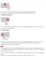 Preview for 187 page of Sony SVT1121 How To Use Manual