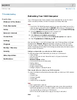 Preview for 260 page of Sony SVT13122CXS VAIO User Manual